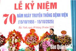 Bệnh viện Quân y 110 kỷ niệm 70 năm Ngày truyền thống